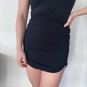 [NEW] Black Pencil Miniskirt